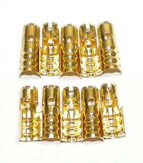 Plug Wire Terminal  Brass (10 Pack)