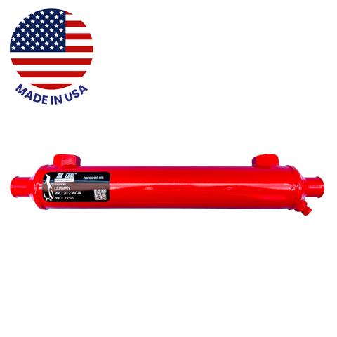 12" X 2" - 1" Std Ends 1/2 Oil