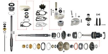 Gear Housing Rebuild Kit