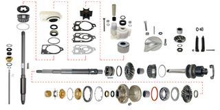 Gear Housing Rebuild Kit