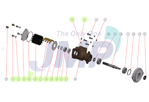 Minor Kit - JPR-S7630, S7627, S7632, S7608 & S7619 JMP Only