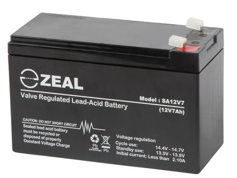 Zeal 7Ah Standby AGM Battery