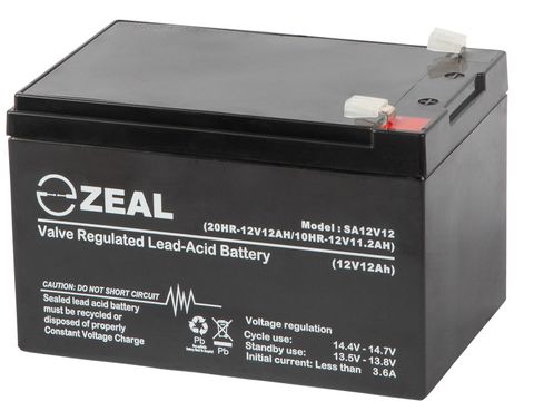 Zeal 12Ah Standby AGM Battery