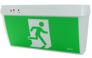 Ceiling Mounted LED Exit light