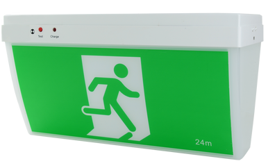 Ceiling Mounted LED Exit light