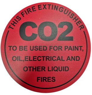 Id Co2 self adhesive sticker