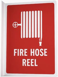 Hose reel  sign R/angle