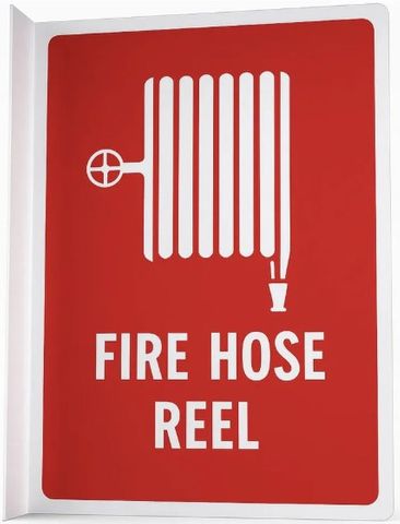 Hose reel  sign R/angle