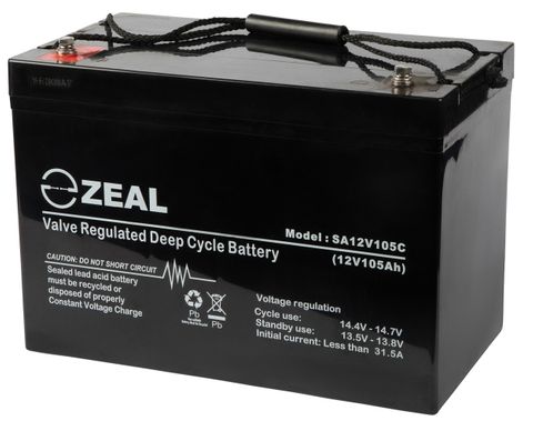 Zeal 105Ah Standby AGM