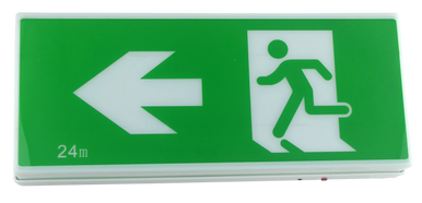 Wall mount LED Exit light