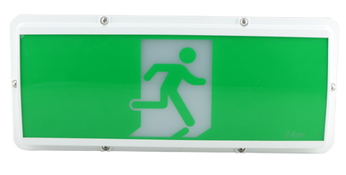 LED WeatherProof exit light