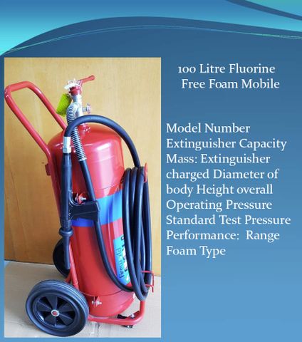 100lt Fluorine Free Mobile