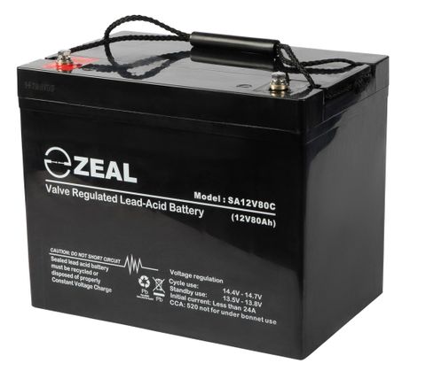 Zeal 80Ah Standby AGM