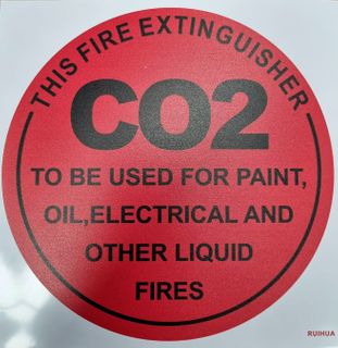 CO2 ID sign