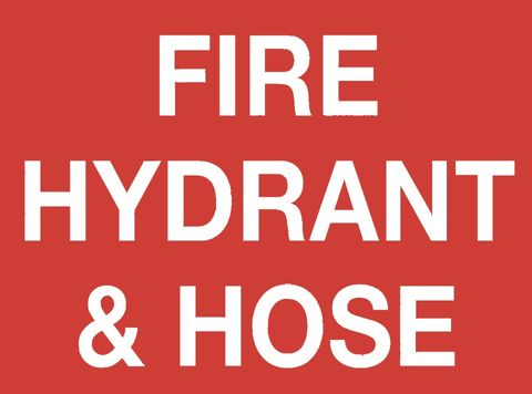 Hydrant and Hose sign
