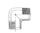 1/2" BSPP M X 1/2" BSPT M 90 DEG ELBOW ST ADPTR STST