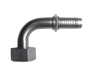 M14x1.5 METRIC F X 1/4 " HT (8L) 90 DEG HOSE TAIL STST