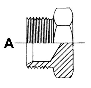 1.1/2" BSPP M STR PLUG STL