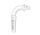 8 mm STANDPIPE X 3/16 " HT 90 DEG HOSE TAIL STL