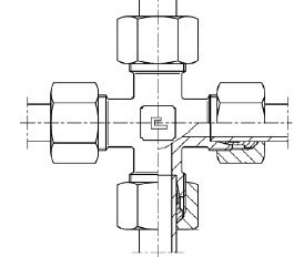 M16X1.5 METRIC M X M16X1.5 (10L) METRIC M CROSS CROSS STL