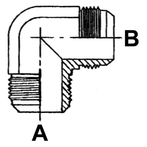 1.1/16" JIC M X 1.1/16" JIC M 90 DEG ELBOW ST ADPTR SC STL