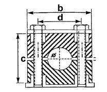 1" NB (33.7MM OD) H.D. TUBE CLAMP