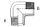 1/2" BSPT M X 1/2" BSPP M 90 DEG ELBOW ST ADPTR STL