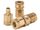 1 " BSPP M H SERIES NIPPLE BRASS