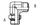 1.1/16" UNO M X 1.3/16" ORFS M 90 DEG ELBOW ST ADPTR ADJ STL