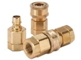 1.1/2 " BSPP F H SERIES COUPLER BRASS