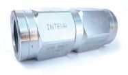 1/2 " BSPP F X 1/2 " BSPP F 300 BAR CHECK VALVE STR STL