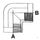 1.1/4 " BSPT F X BSPT F 1.1/4 " 90 DEG ELB STL