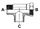 3/4" BSPP M X 3/4" BSPP F X 3/4" BSPP M TEE ST ADPTR SWVL SC STL