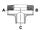 1/2 NPT MALE TEE