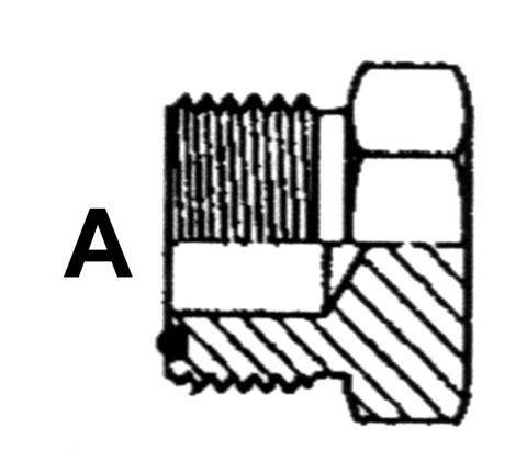 1.3/16" ORFS F STR PLUG STL
