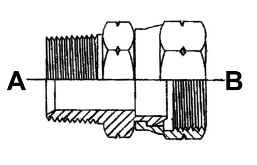 1.1/4 NPT X 1.1/4 NPSMFSV S ADAPTOR