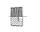 1/2" NPT M STR PLUG STST