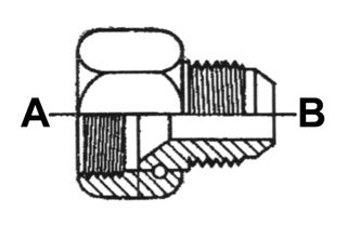 1.1/16" JIC F X 1/2" JIC M STR REDUCER SWVL SC STL