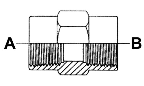 1/2 BSPT X 1/2 BSPT HP SOCKET