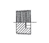 1/2" BSPT M STR PLUG STST
