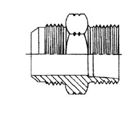 3/4 JIC X M16X1.5 (10L) ADAPTOR