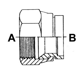 1.5/8 JICFSV X 1.1/4 TUBEWELD
