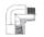 1/2" BSPT M X 1/2" BSPP F 90 DEG ELBOW ST ADPTR STST