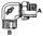 1/4" BSPP M X 3/8" BSPP M 90 DEG ELBOW ST ADPTR ADJ STL
