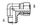11/16" ORFS M X 11/16" ORFS F 90 DEG ELBOW ST ADPTR SWVL STL