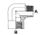 3/4" NPT M X 3/4" NPT F 90 DEG ELBOW ST ADPTR STST