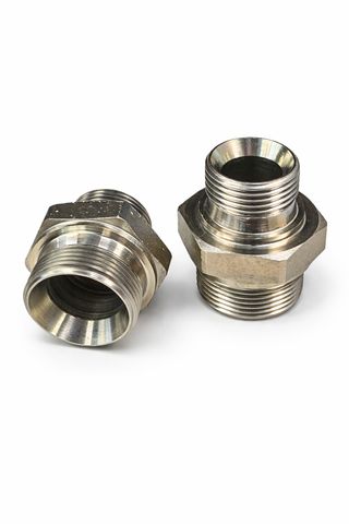 1.1/2" BSPP M X 1.1/2" BSPP M STR ADPTR STL
