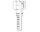 M24x1.5 METRIC F X 1/2 " HT (16S) STR HOSE TAIL SWVL STL