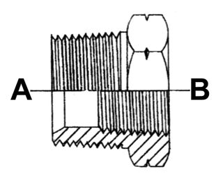 3/8 NPT X 1/8 NPT REDUCING BUSH