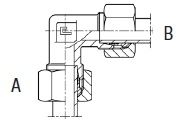 M12X1.0 (8LL) TUBE ELBOW STL
